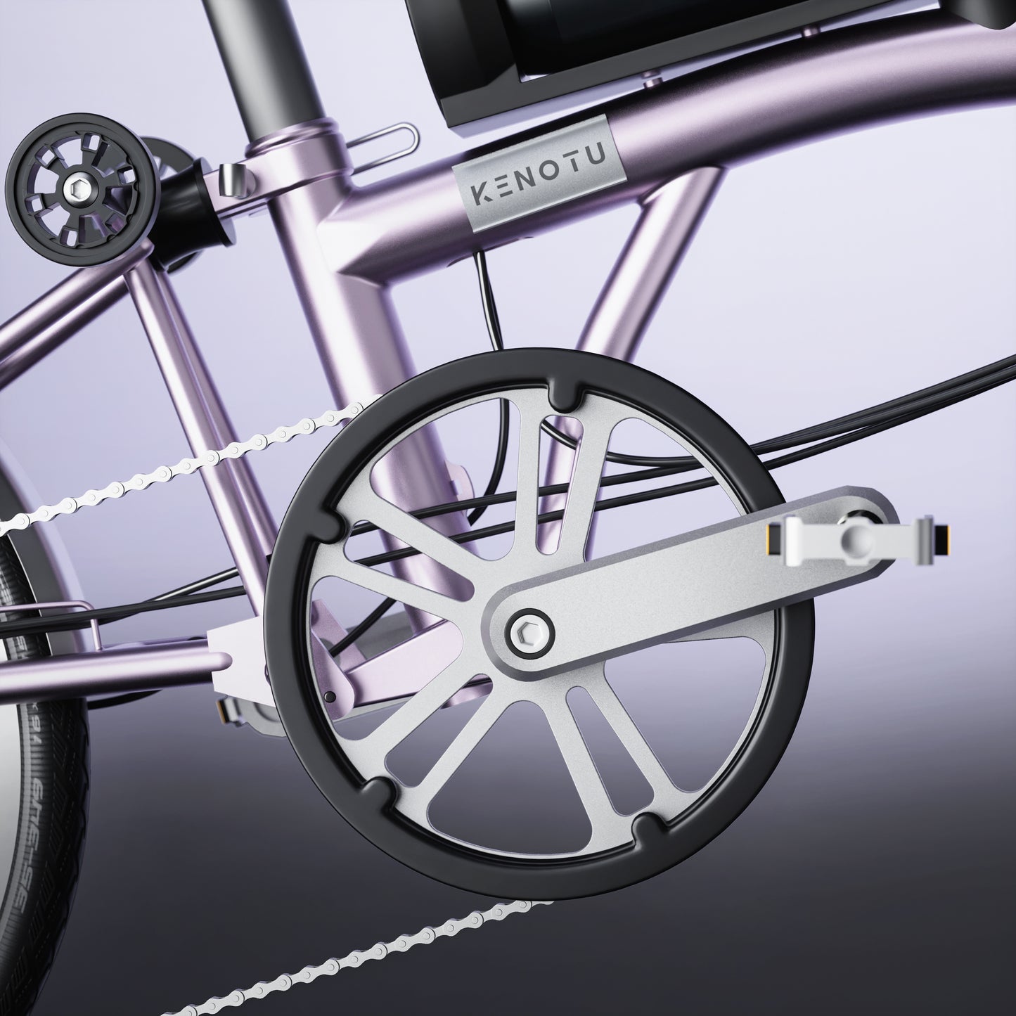 Kenotu K10 折りたたみ都市型電動自転車